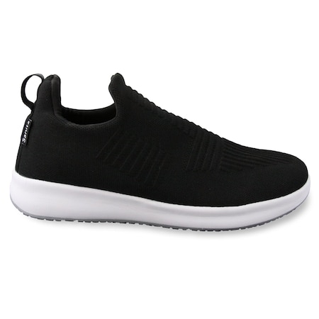 TRIDENT Men's Sneaker In Black, Size 8.5-9, PR